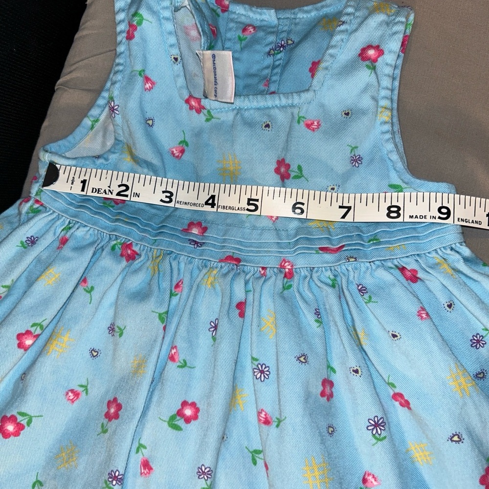 Vintage McKids 12 months floral print dress - Picture 5 of 6